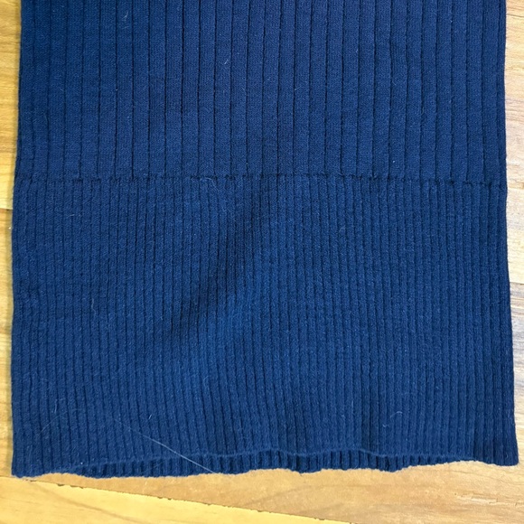 NWT, Free Assembly, Girl’s Wide Leg Ribbed Sweater Pants, Dark Blue, Size 10/12 - Picture 7 of 10